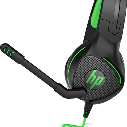 Audífonos HP USB LED 400 Pavillion Gaming Color Negro-Verde