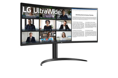 Monitor LG 34" Curvo UltraWide QHD VA 3440x1440 100Hz HDMI DP 1 year de garantia