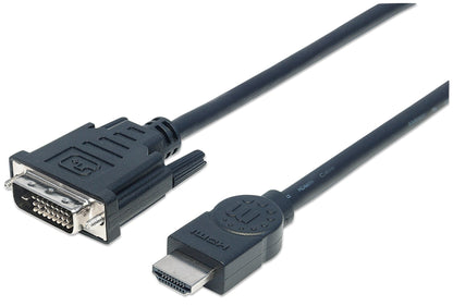 CABLE ADAPTADOR CONVERTIDOR HDMI A DVI-D 3.0M 1080P M-M MONITOR