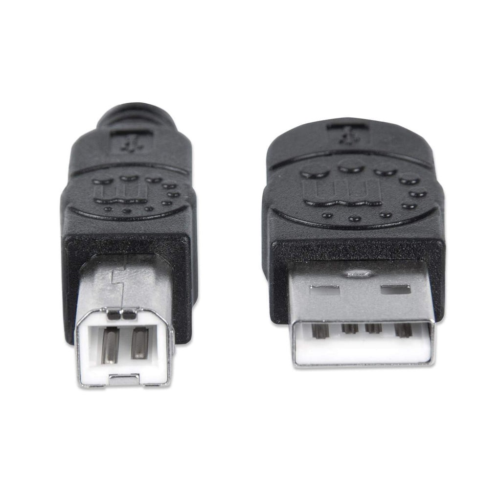 CABLE USB A-B 5.0M IMPRESORA NEGRO