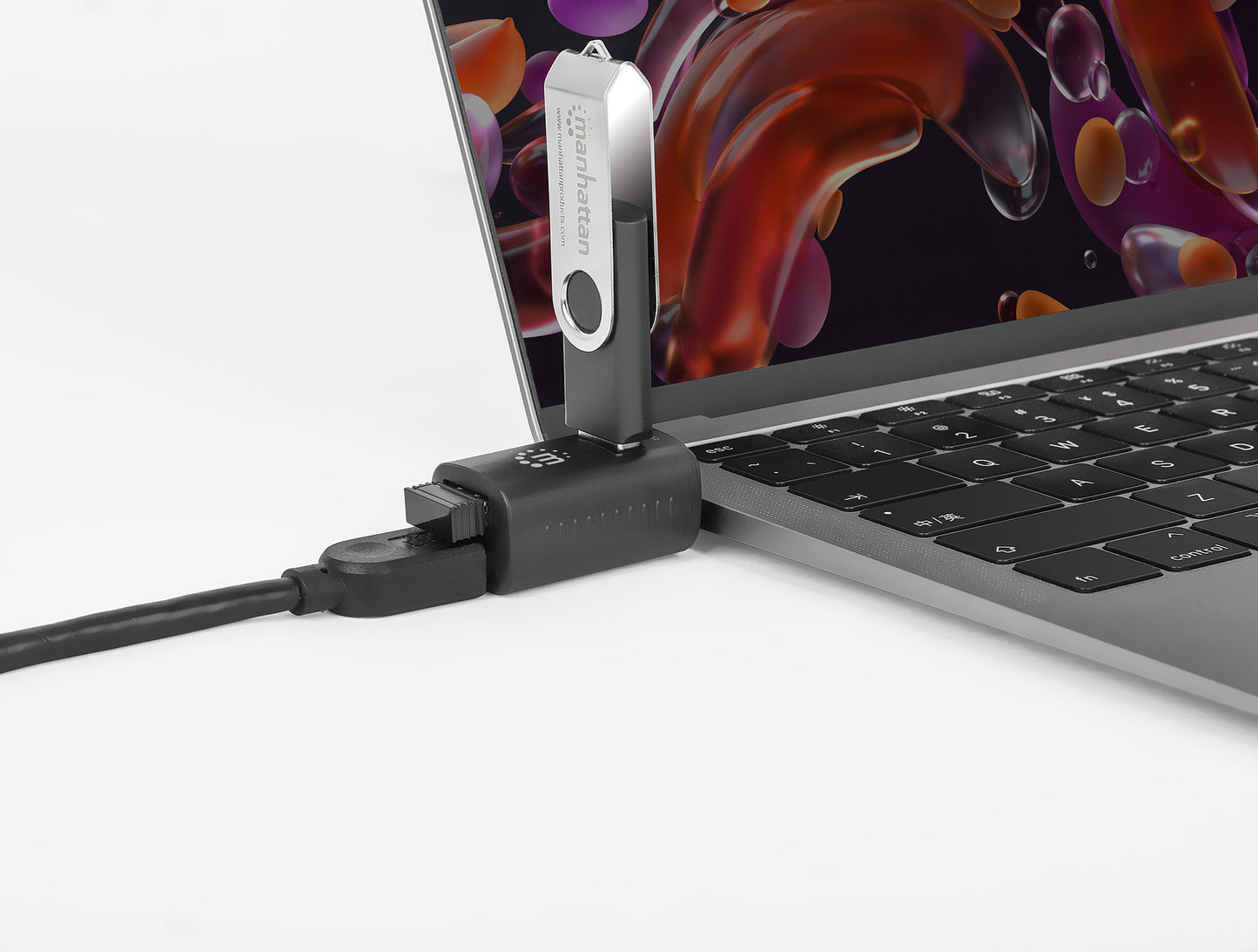 HUB Manhattan USB-C 3 Ptos A