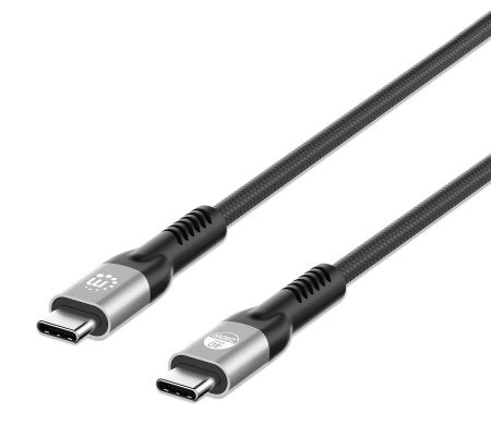 Cable Manhattan USB-C V4 Thunderbolt4 C-C 1.0M 8K 2