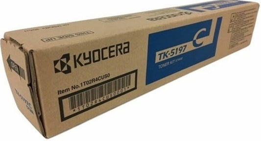 Tóner Kyocera TK-5197C 7K Páginas Compatible TASKalfa 308ci/306ci Color Cian