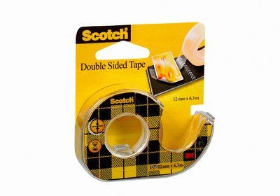 Cinta 3M Doble Capa Scotch 012X6.3 Mts C/Despachador