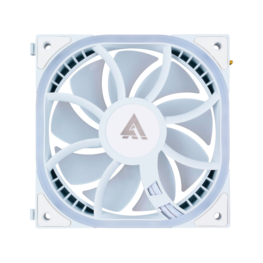 VENTILADOR VORAGO MODULAR GAME FACTOR FG500 120MM 58 CFM 1900 RPM RGB COMPATIBLE CON FKG500 BLANCO