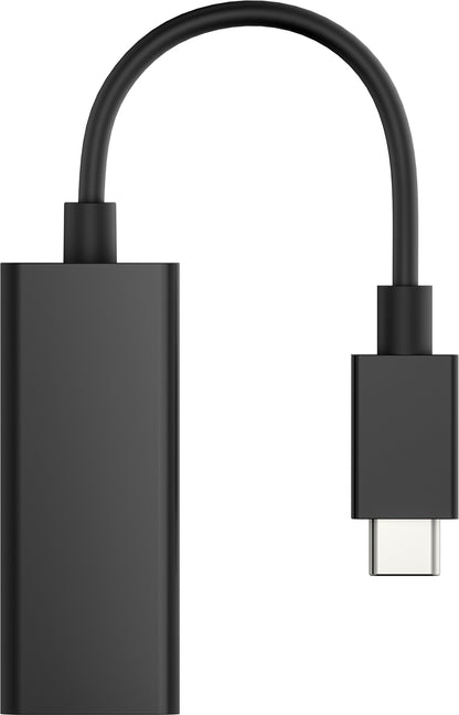 Adaptador HP G2 USB-C A RJ45 Color Negro