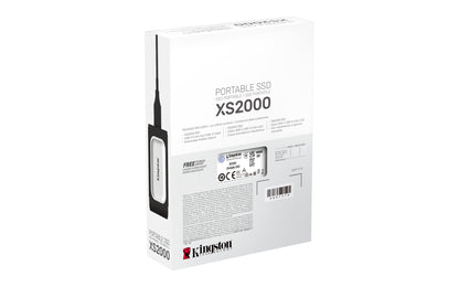 Unidad de Estado Sólido Kingston XS2000 Externo 500GB USB-C