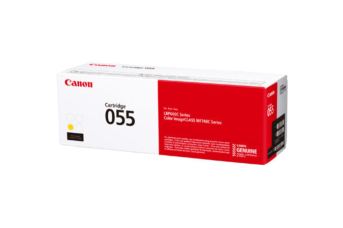 Tóner Canon Cartridge 055 1200 Páginas Color Amarillo