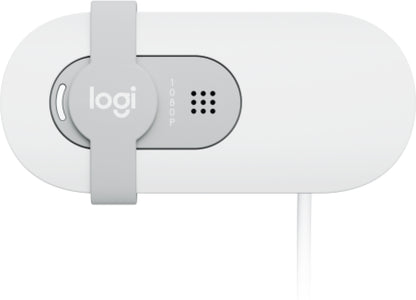 Logitech Brio 100 cámara web 2 MP 1920 x 1080 Pixeles USB Blanco