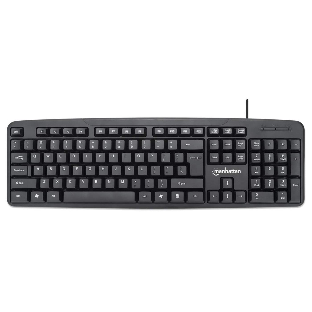 KIT TECLADO Y MOUSE ALAMBRICO OPTICO CONEXION USB ESP