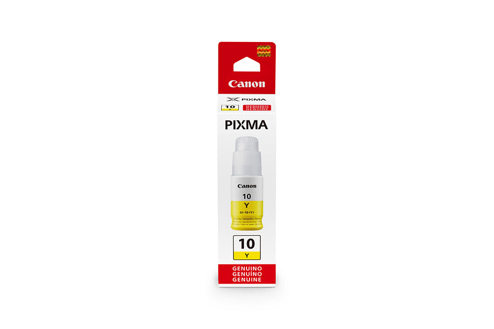 Tinta Canon GI-10 Amarilla Pixma Tinta Continua