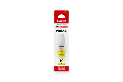 Tinta Canon GI-10 Amarilla Pixma Tinta Continua