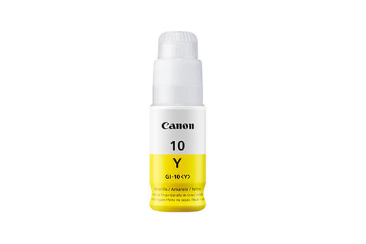 Tinta Canon GI-10 Amarilla Pixma Tinta Continua