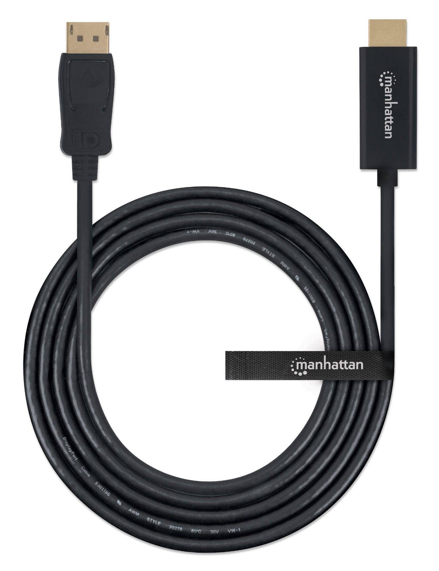 CABLE DISPLAYPORT - HDMI M-M 1080P  1.8M