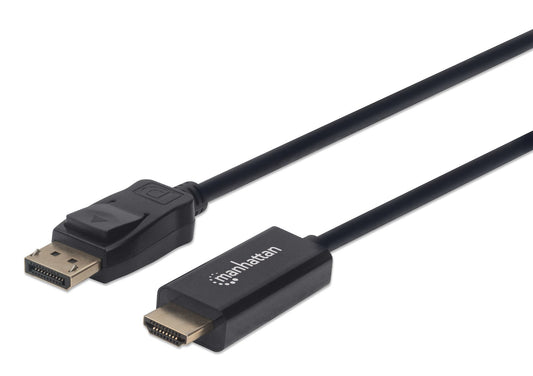 CABLE DISPLAYPORT - HDMI M-M 1080P  1.8M