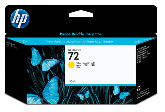 HP 72 AMARILLO 130ML TINTA AMPLIO FORMATO C9373A