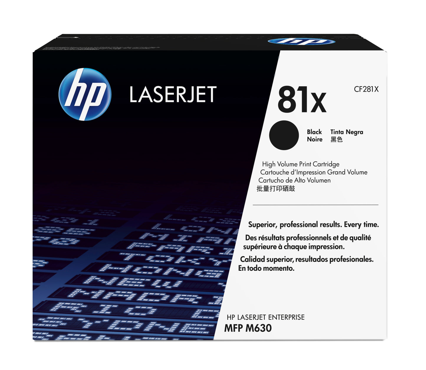 HP 81X BLACK LASERJET TONER CF281X