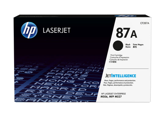 HP 87A BLACK LASERJET TONER CARTRIDGE CF287A