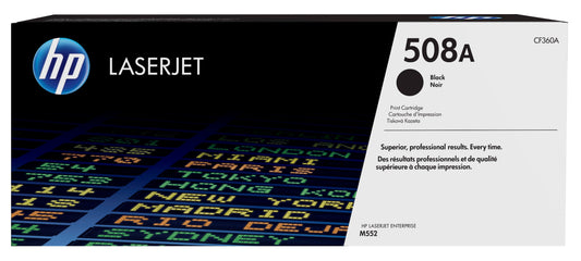 HP 508A BLACK LASERJET TONER CARTRIDGE CF360A