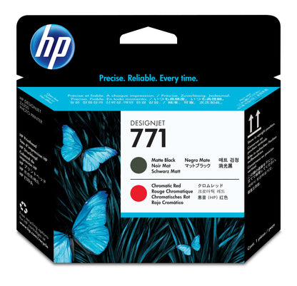 CABEZAL HP LF 771 NEGRO MATTE/ROJO CROMATICO Z6200 775ML