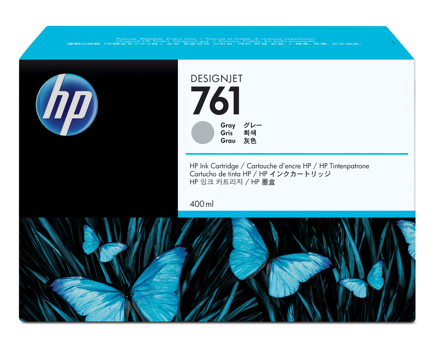 HP 761 400ML GRAY INK CARTRIDGE  CM995A