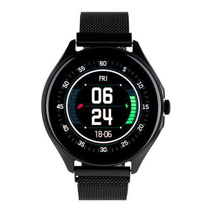 Smart Watch Vorago SW-505 Redondo IP67 Bluetooth Pantalla AMOLED 1.43"  Táctil Negro 2 Extensibles