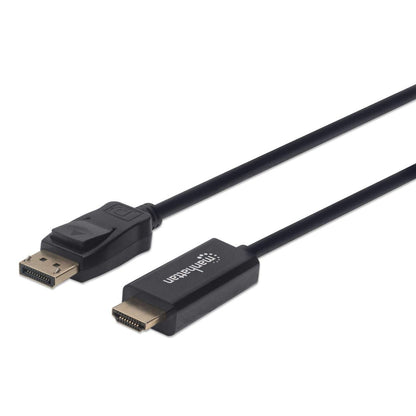 CABLE DISPLAYPORT - HDMI M-M 1080P  3.0M