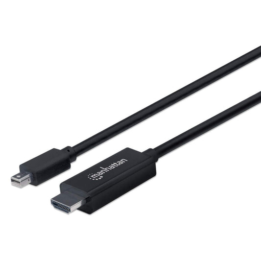 CABLE ADAPTADOR CONVERTIDOR MIN I DISPLAYPORT A HDMI 4K 1.8M