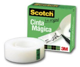 Cinta 3M Magica Adhesiva 810 18X65 Pza