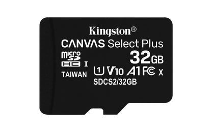 Memoria Kingston Micro SD Canvas Select Plus 32GB UHS-I Clase 10 C/Adaptador