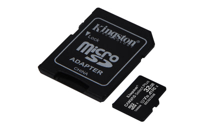 Memoria Kingston Micro SD Canvas Select Plus 32GB UHS-I Clase 10 C/Adaptador