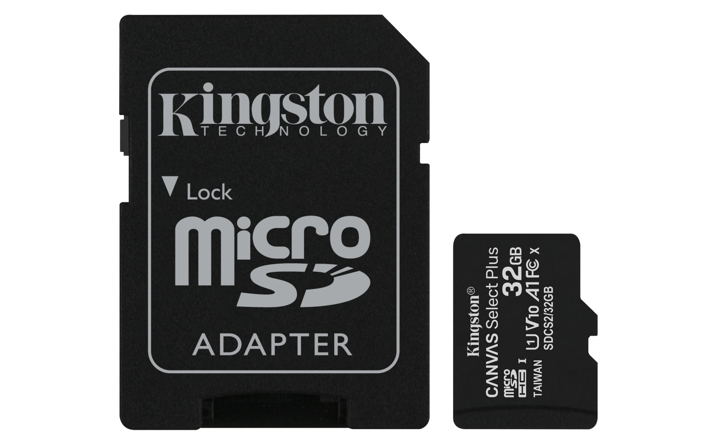 Memoria Kingston Micro SD Canvas Select Plus 32GB UHS-I Clase 10 C/Adaptador