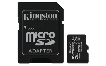 Memoria Kingston Micro SD Canvas Select Plus 32GB UHS-I Clase 10 C/Adaptador