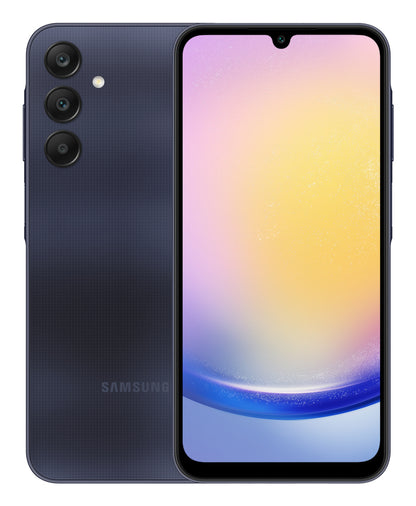 Smartphone Samsung A25 5G 6.5" Octacore 128GB/6GB Cámara 50MP+8MP+2MP/13MP Android Color Negro