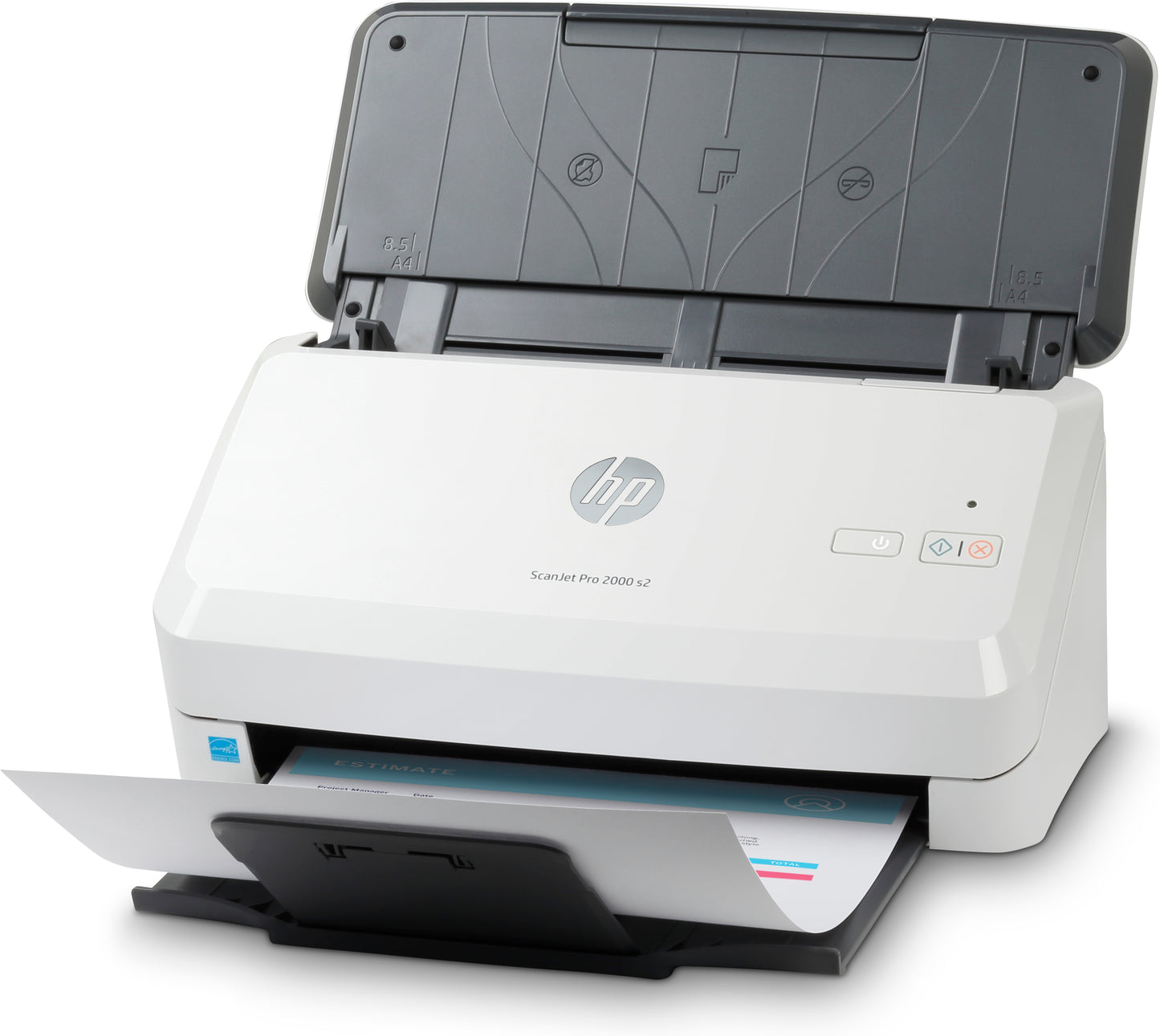 HP Scanjet Pro 2000 s2 Sheet-feed Scanner Escáner alimentado con hojas 600 x 600 DPI A4 Negro, Blanco