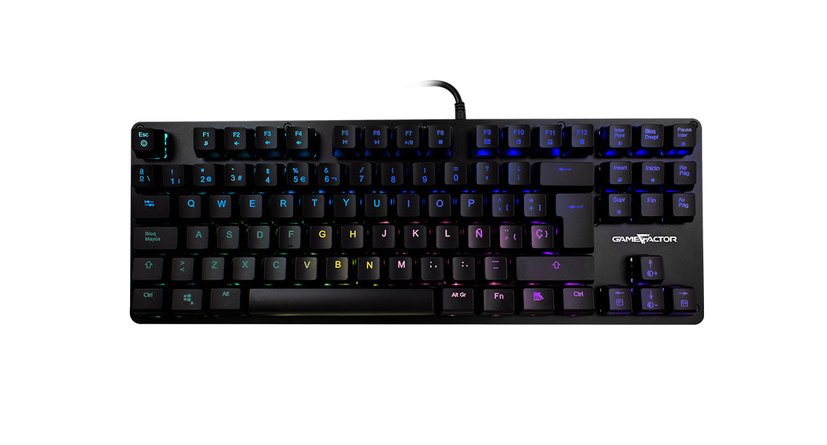 VORAGO TECLADO GAME FACTOR MECANICO KBG500 SWITCHES RED