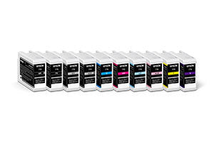 Tinta Epson UltraChrome Pro 10 25ml Color Gris Claro