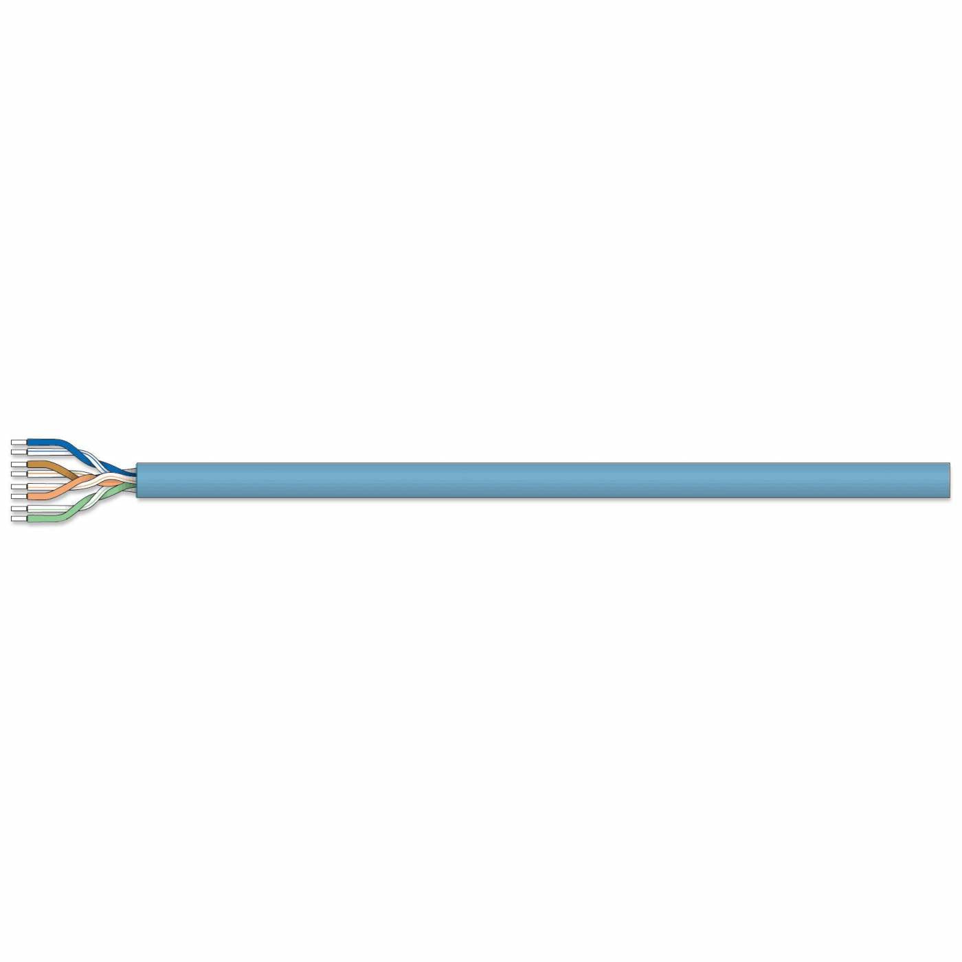 Bobina Cable Intellinet Cat 6 UTP 305m Sólida Color Azul