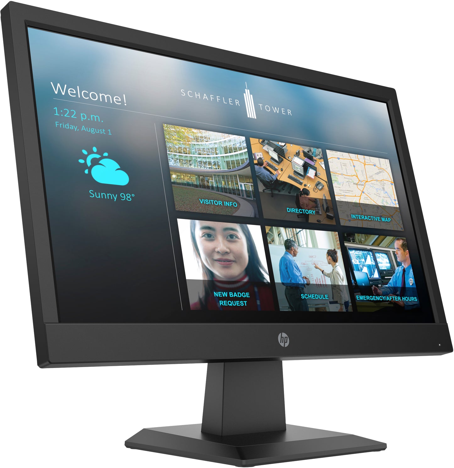 Monitor HP P19b G4 18.5" Resolución 1366x768 Panel TN