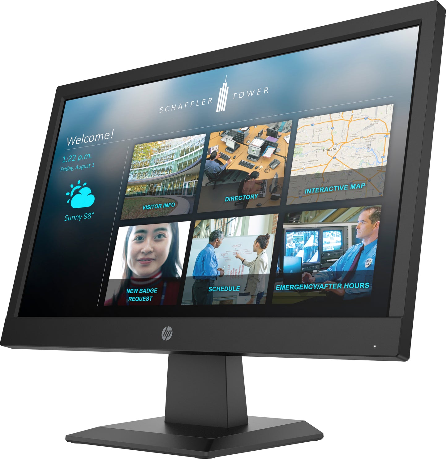 Monitor HP P19b G4 18.5" Resolución 1366x768 Panel TN