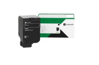 Cartucho de toner Lexmark color negro del programa de devolucion para 5 mil paginas