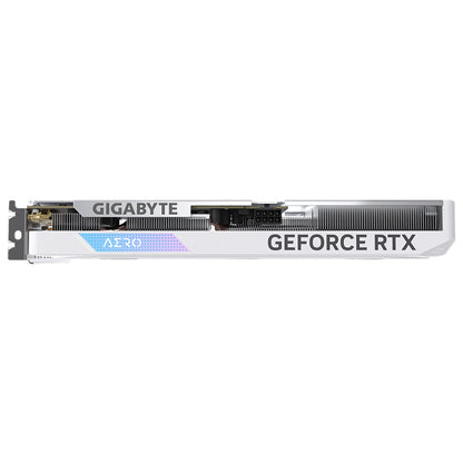 Tarjeta de Video Gigabyte Aero Geforce RTX4060 OC 8GB White Triple Fan GDDR6 PCIe 4.0 2xHDMI 2xDP