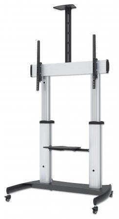 Soporte TV Manhattan Premium para 60" a 100" Tipo Carrito Hasta 100 Kg