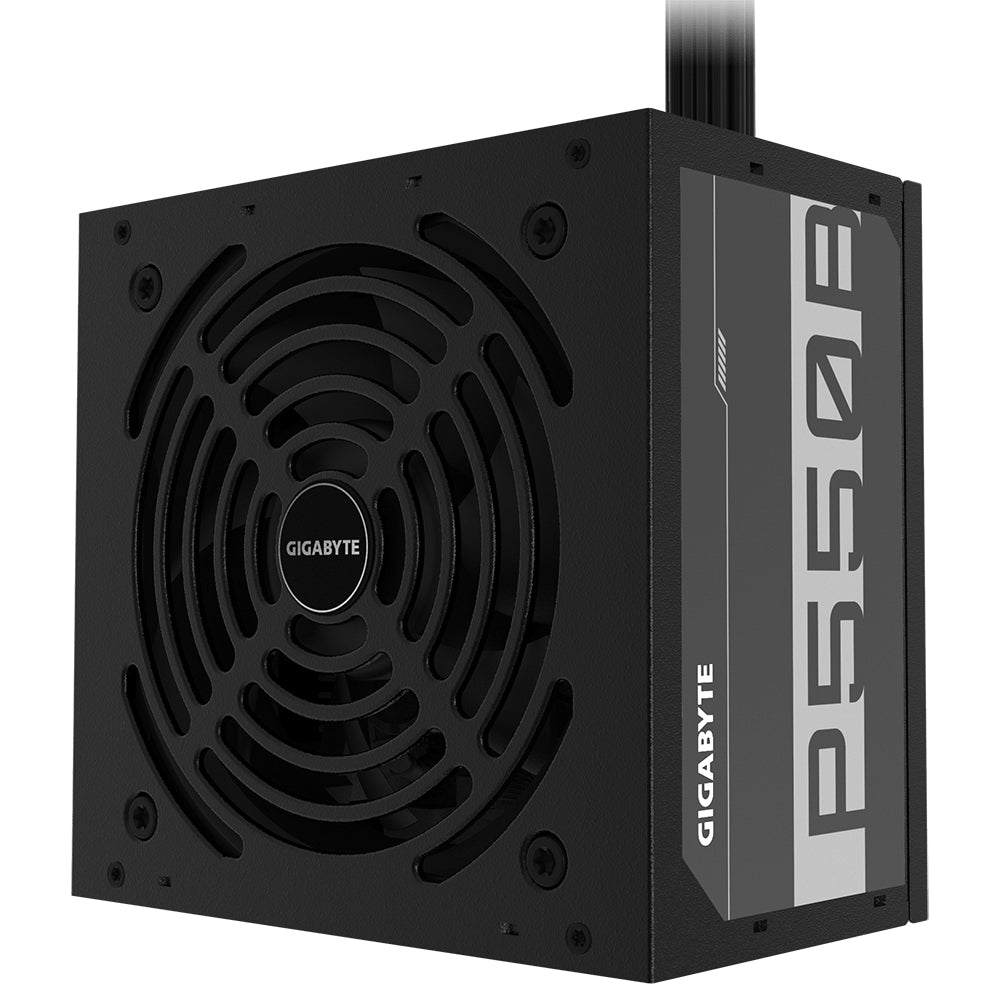 Fuente de Poder Gigabyte P550B 550W ATX 12V 80 Plus Bronze Fan 20+4 pin 120mm Negro