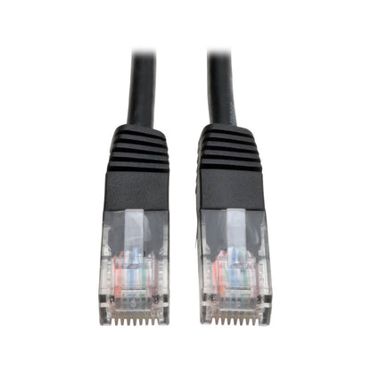 CABLE PATCH CAT5E UTP MOLDEADO 350MHZ RJ45 M/M NEGRO 0.61M .