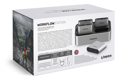 Workflow Station Kingston Dock USB 3.2 Gen2 5G USB-A/C Hub