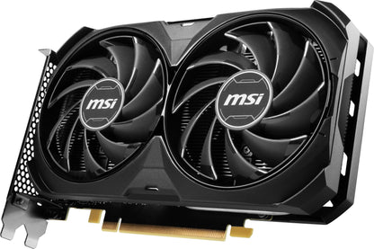 Tarjeta de Video MSI Ventus Black GeForce RTX4060TI OC 8GB Dual Fan GDDR6 PCIe 4.0 1xHDMI 3xDP