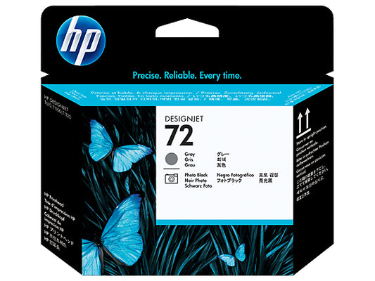 HP 72 CABEZAL GRIS/NGROFOTO TINTA AMPLIO FORMATO C9380A