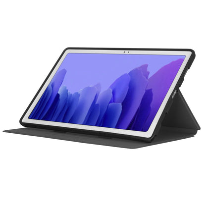 Funda Targus Click-In Antimicrobial para Samsung Galaxy  Tab A7 10.4" Color Negro Carbón