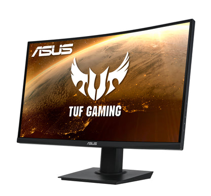 Monitor Asus Curvo TUF Gaming VG24VQE 23.6" VA FHD 1920x1080 1xHDMI 1xDP 1ms MPRT 165Hz FreeSync Color Negro